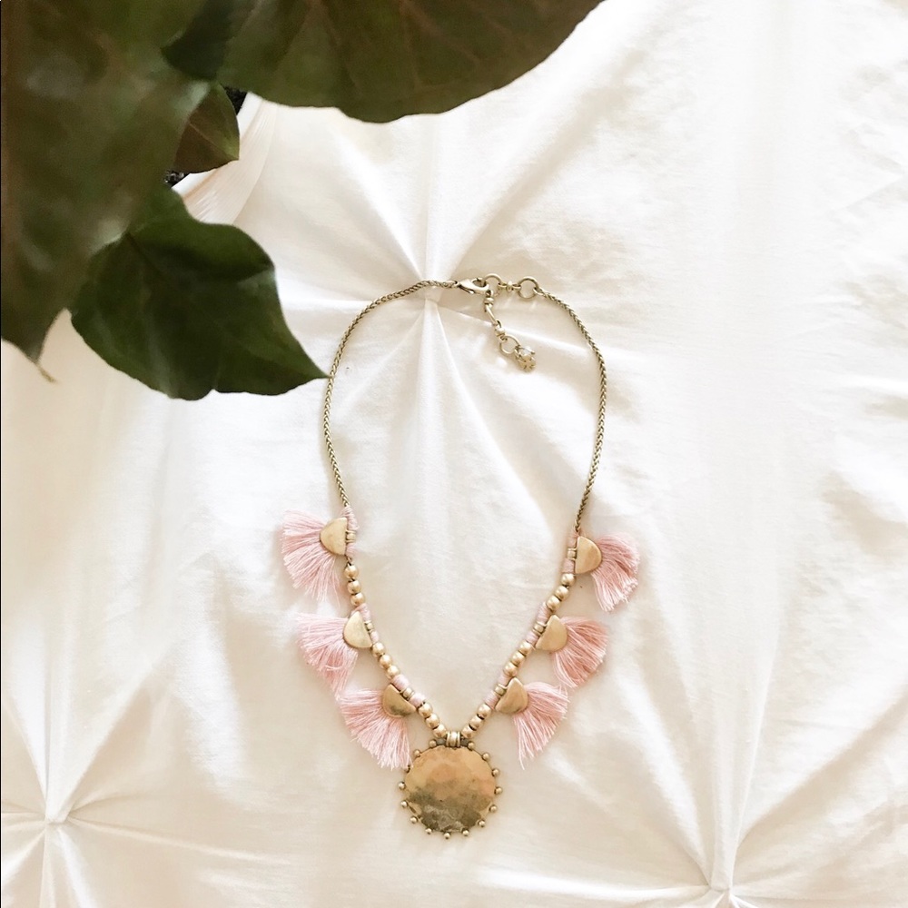 Lucky brand fringe necklace